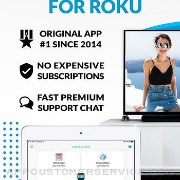 TV Cast for Roku App ipad image 1