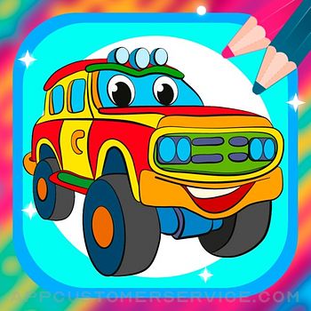 Magic cars coloring pages Customer Service