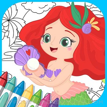 Magic mermaid coloring book Customer Service